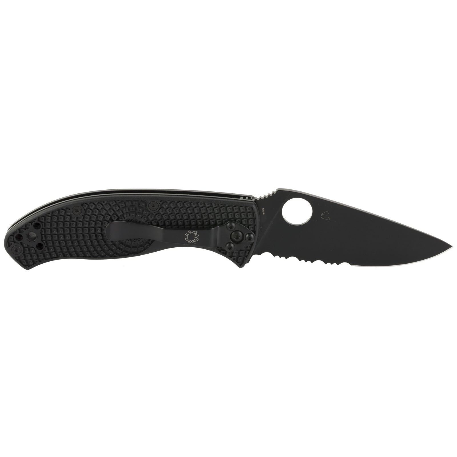 SPYDERCO TENACIOUS LTWGHT 3.39" BLK - American Ordnance
