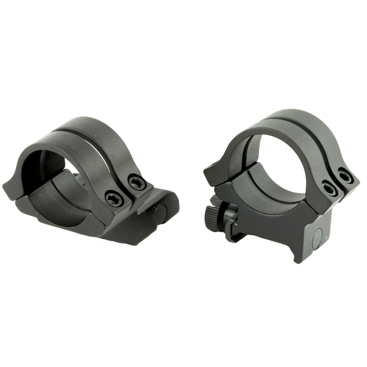 WEAVER QUAD LOCK RNGS 1&quot; HI EXT MBLK - American Ordnance