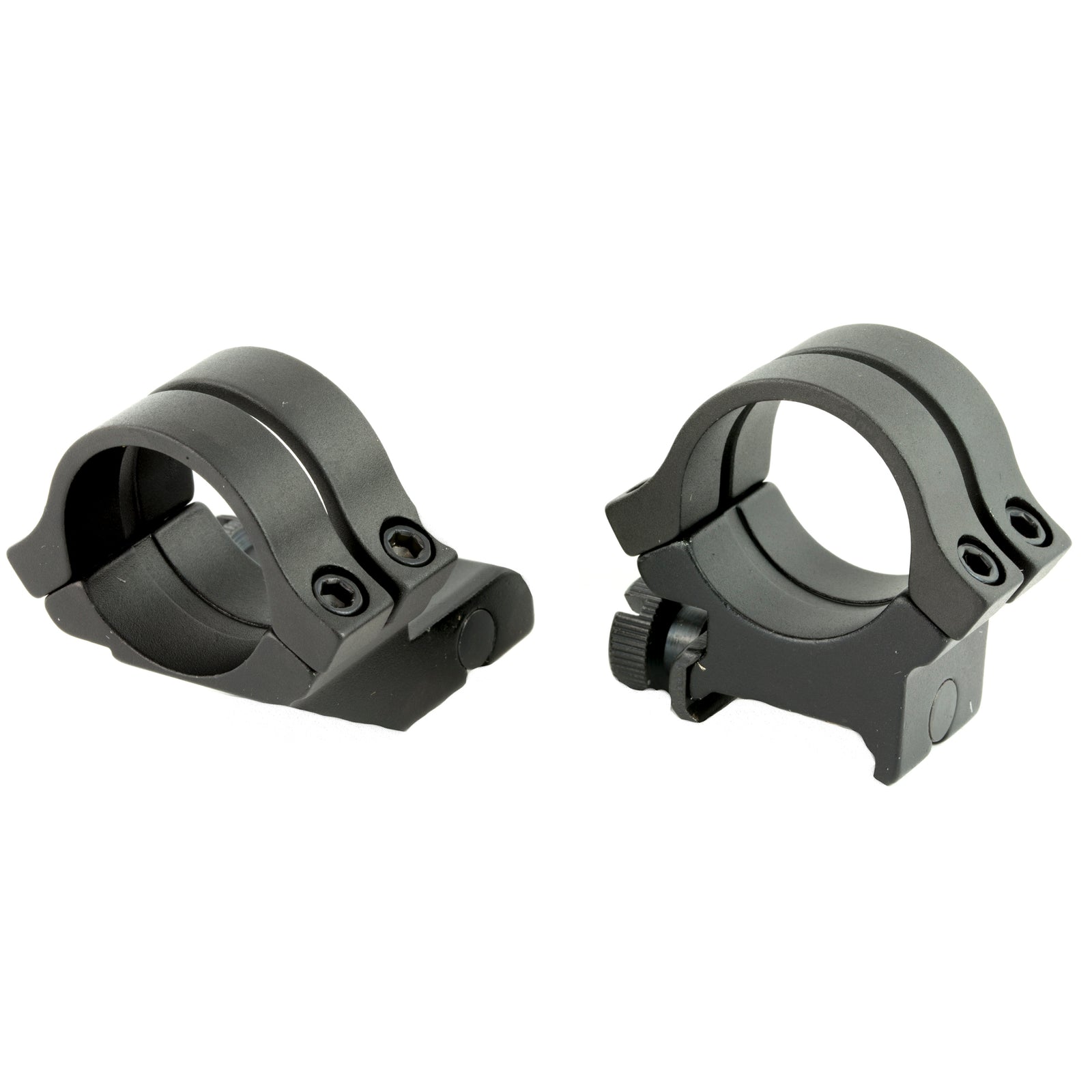 WEAVER QUAD LOCK RNGS 1" HI EXT MBLK - American Ordnance
