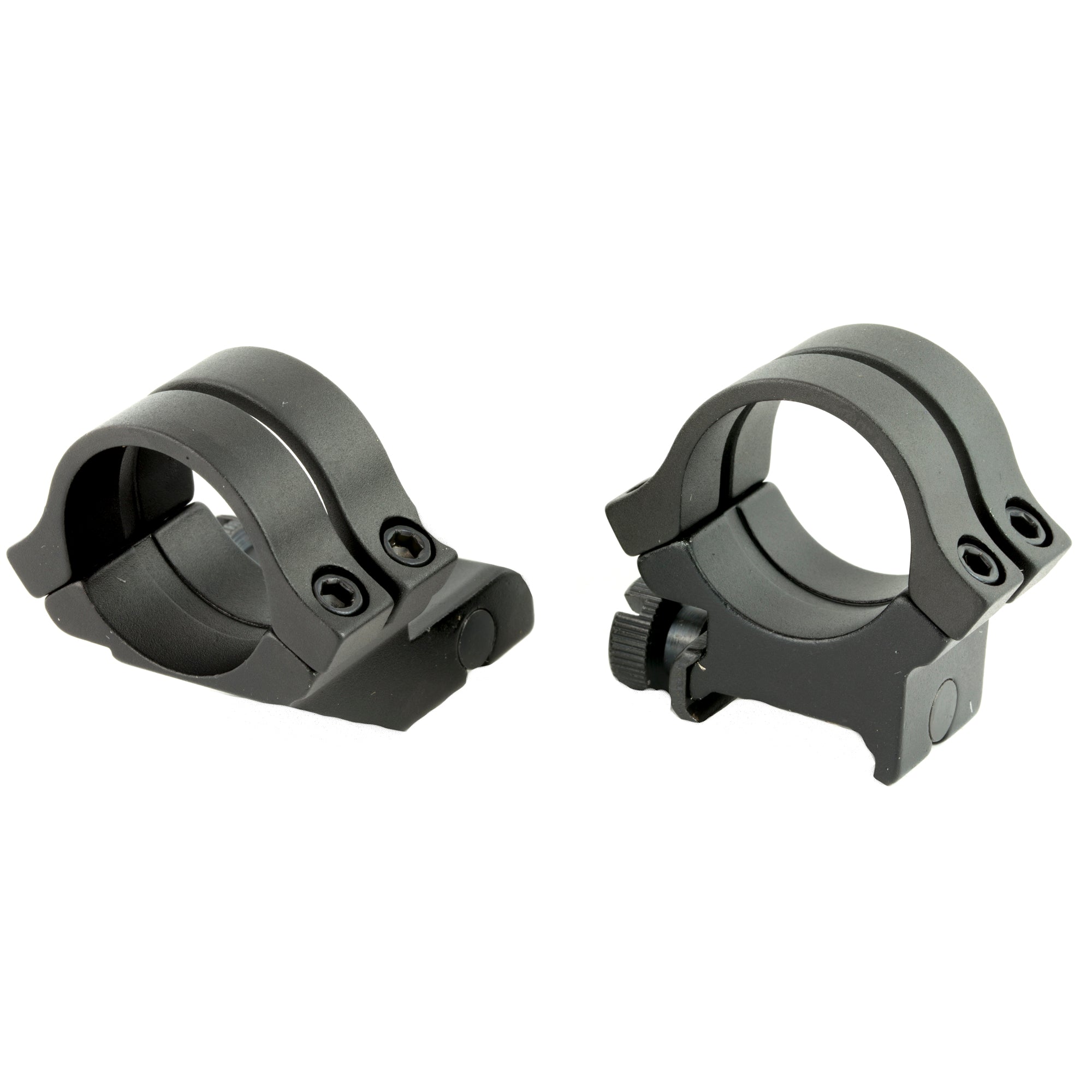 WEAVER QUAD LOCK RNGS 1" HI EXT MBLK - American Ordnance