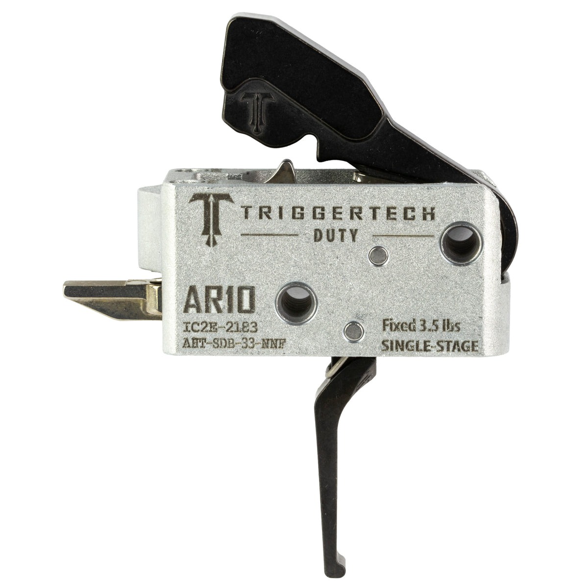 TRIGGERTECH AR10 DUTY FLAT 3.5LB BLK