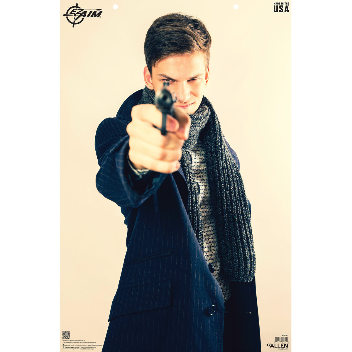 ALLEN EZAIM MALE THREAT 23X35 50PK - American Ordnance