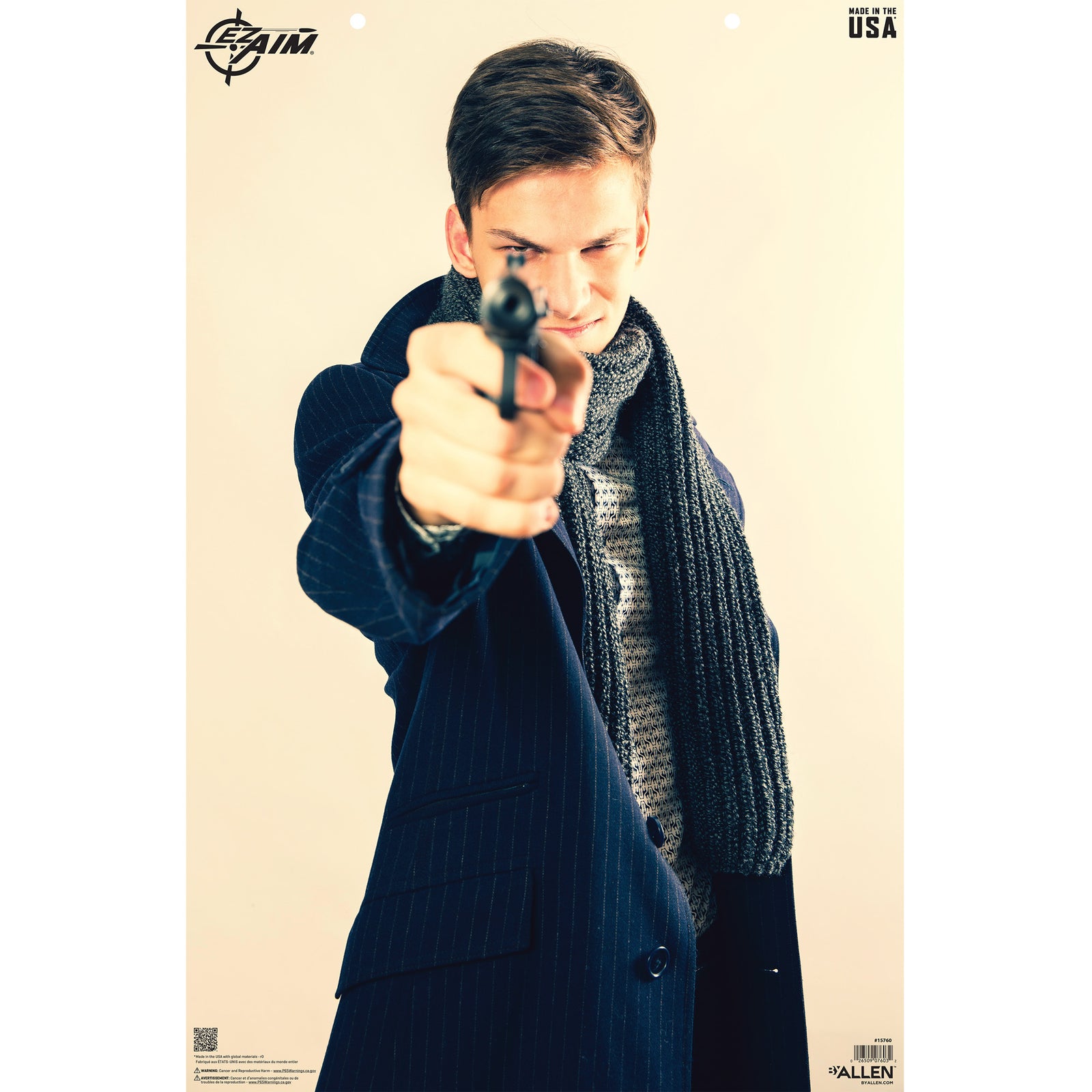 ALLEN EZAIM MALE THREAT 23X35 50PK - American Ordnance