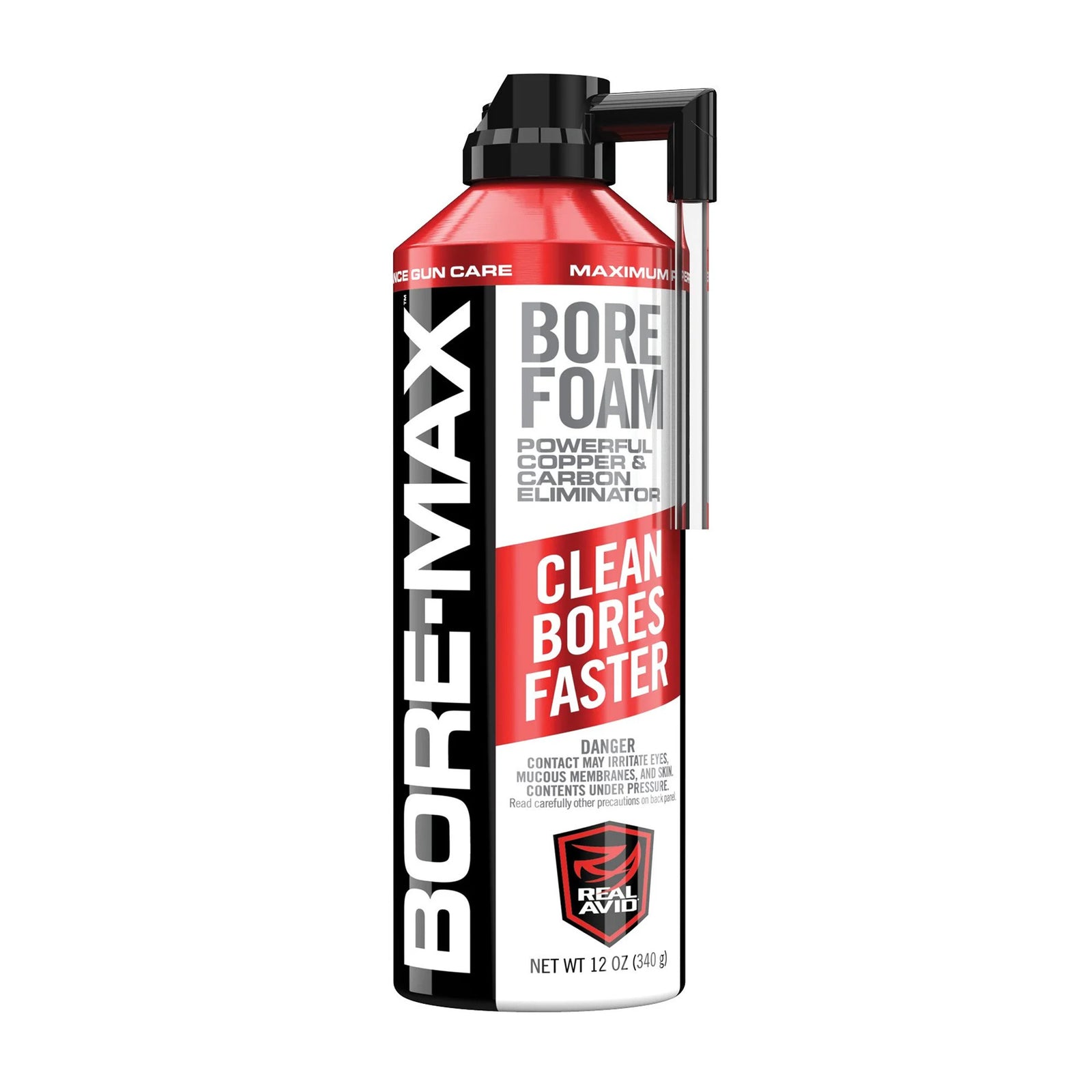REAL AVID BORE MAX FOAM 12OZ 6PK - American Ordnance