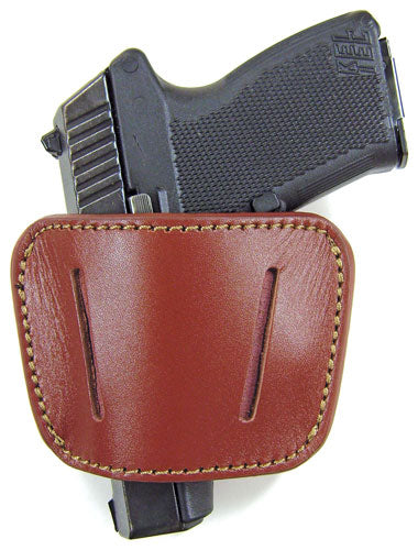 SMALL & MED AUTO IWB OR OWBPSP BELT SLIDE HOLSTER TAN - American Ordnance