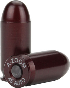 5-PACKA-ZOOM METAL SNAP CAP .45ACP - American Ordnance