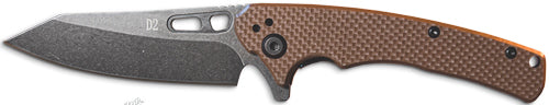 4" FOLDER G10 TAN/STONE WASH<REMINGTON CUTLERY EDC COPING - American Ordnance