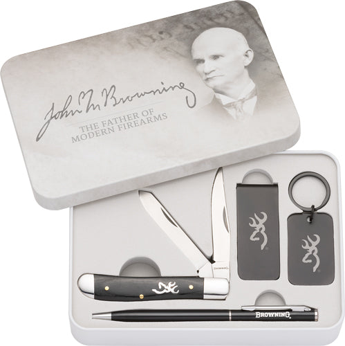 BROWNING COMBO W/GIFT TIN*BROWNING KNIFE 2024 JOHN M. - American Ordnance