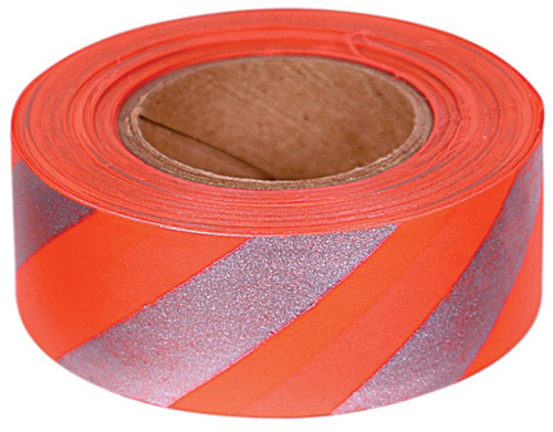1X150 FT ORANGEALLEN REFLECTIVE FLAGGING TAPE - American Ordnance