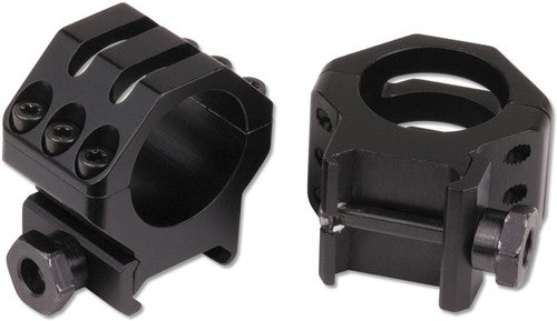 1" HIGH MATTE .400"WEAVER RINGS 6-HOLE TACTICAL - American Ordnance