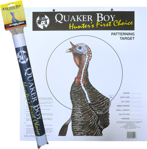 20" X 20" ROLLED 10-PACKQUAKER BOY PAPER TARGET TURKEY - American Ordnance