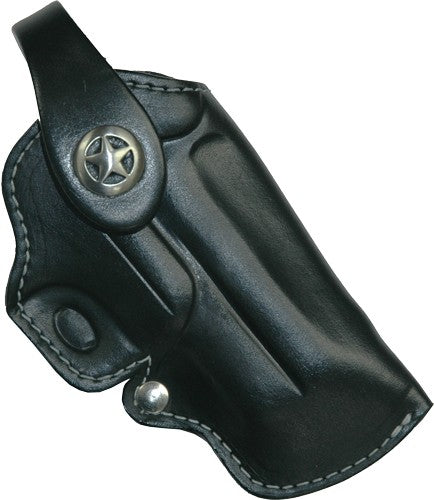 3.5"BBL. MODELS LEATHER BLACKBOND ARMS BELT CLIP HOLSTER RH - American Ordnance