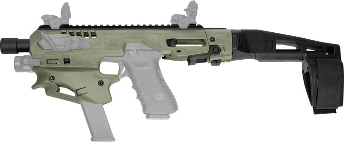 FOR GLOCK 9/40 BRACE OD GREENCAA MCK MICRO CONVERSION KIT - American Ordnance