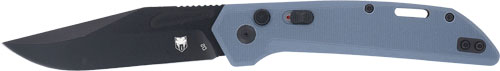 3.5" D2 SLATE GREYCOBRATEC NAJA SIDE BUTTON AUTO - American Ordnance