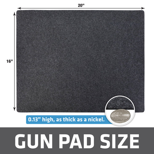 PISTOL SIZE CHARCOALDRYMATE CLEANING PAD 16&quot;X20&quot; - American Ordnance