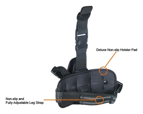 HAND TACTICAL LEG HOLSTER BLKUTG HOLSTER SPECIAL OPS LEFT - American Ordnance