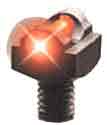 3/56 THREAD FIBER OPTIC REDTRUGLO SIGHT STAR BRITE DELUXE - American Ordnance