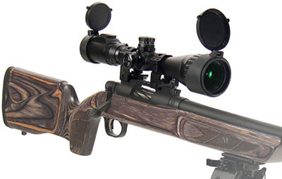 36 COLOR ILLUMINATED MIL-DOTUTG SCOPE 3-9X40 1&quot; AO - American Ordnance