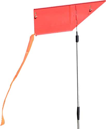 FLAG ORANGE W/FLAG AND STAKEMTM WIND READER SHOOTING RANGE - American Ordnance