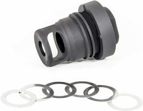 5.56MM FOR 1/2X28 THREADSYHM MINI QD MUZZLE BRAKE - American Ordnance