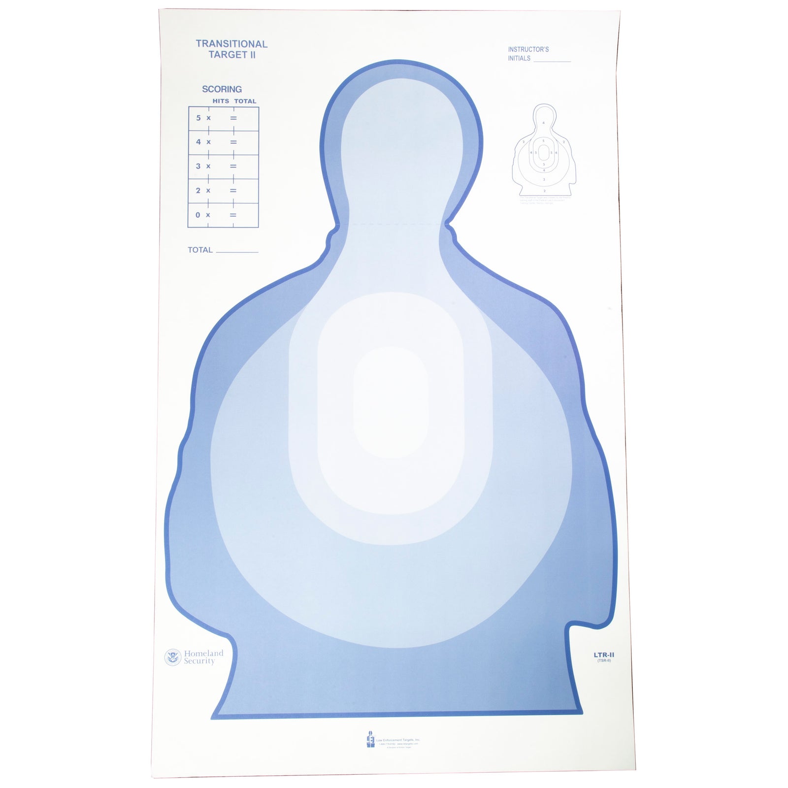 ACTION TGT USDT TRNSITION BLU 100PK - American Ordnance