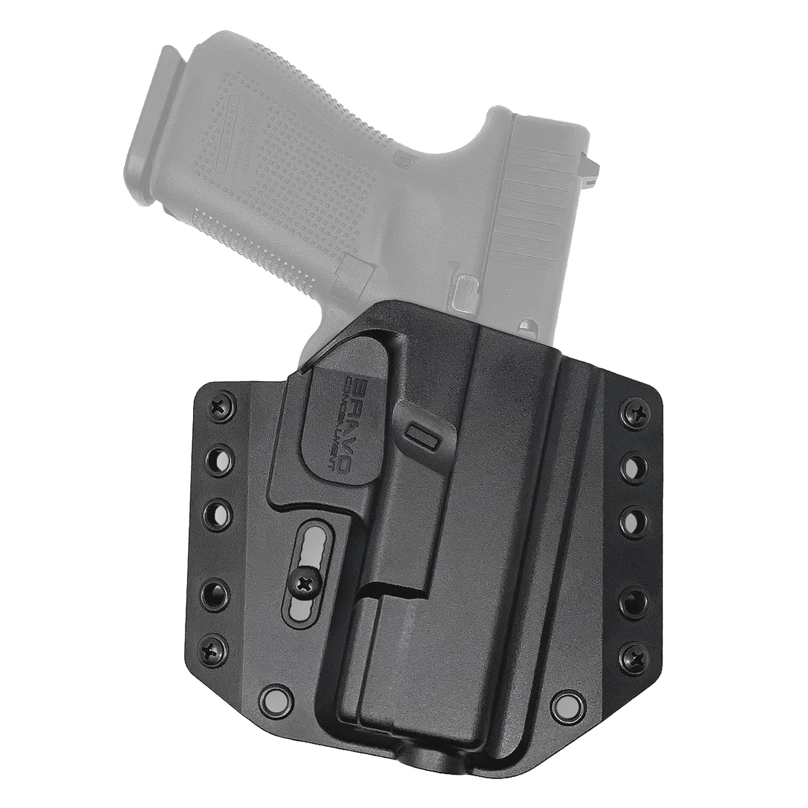 BRAVO BCA FOR GLOCK 19 OWB BLK RH - American Ordnance