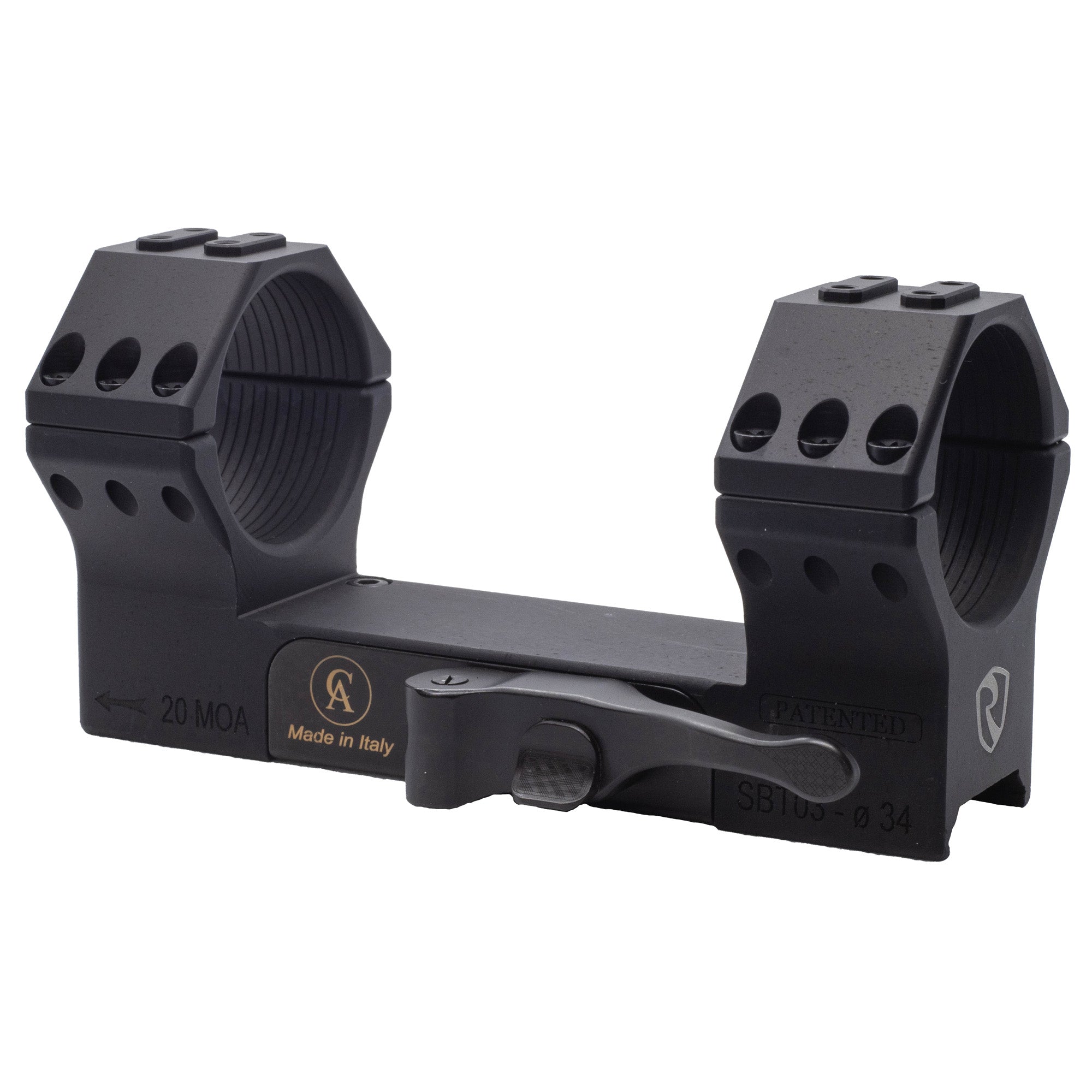 RITON 34MM PICATINNY QD 20 MOA - American Ordnance