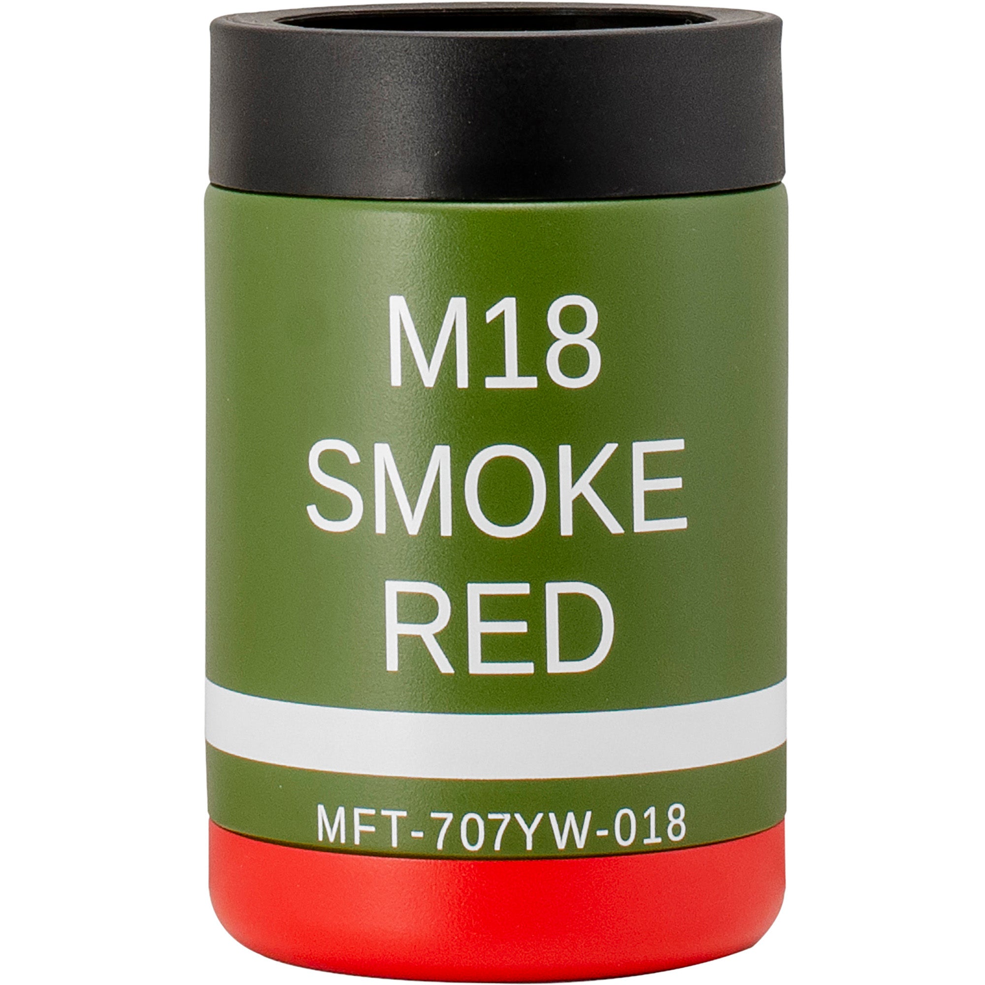 MFT M18 RED SMOKE CAN COOLER 12OZ - American Ordnance