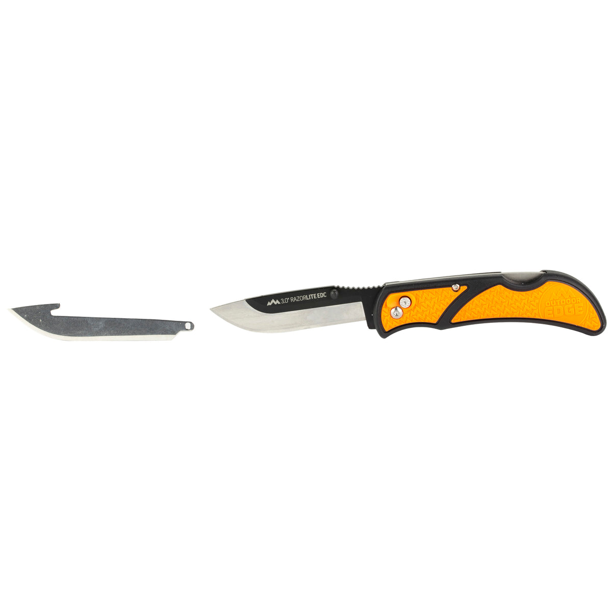 OD EDGE RAZOR-EDC LT 3" 4 BLDS ORG - American Ordnance