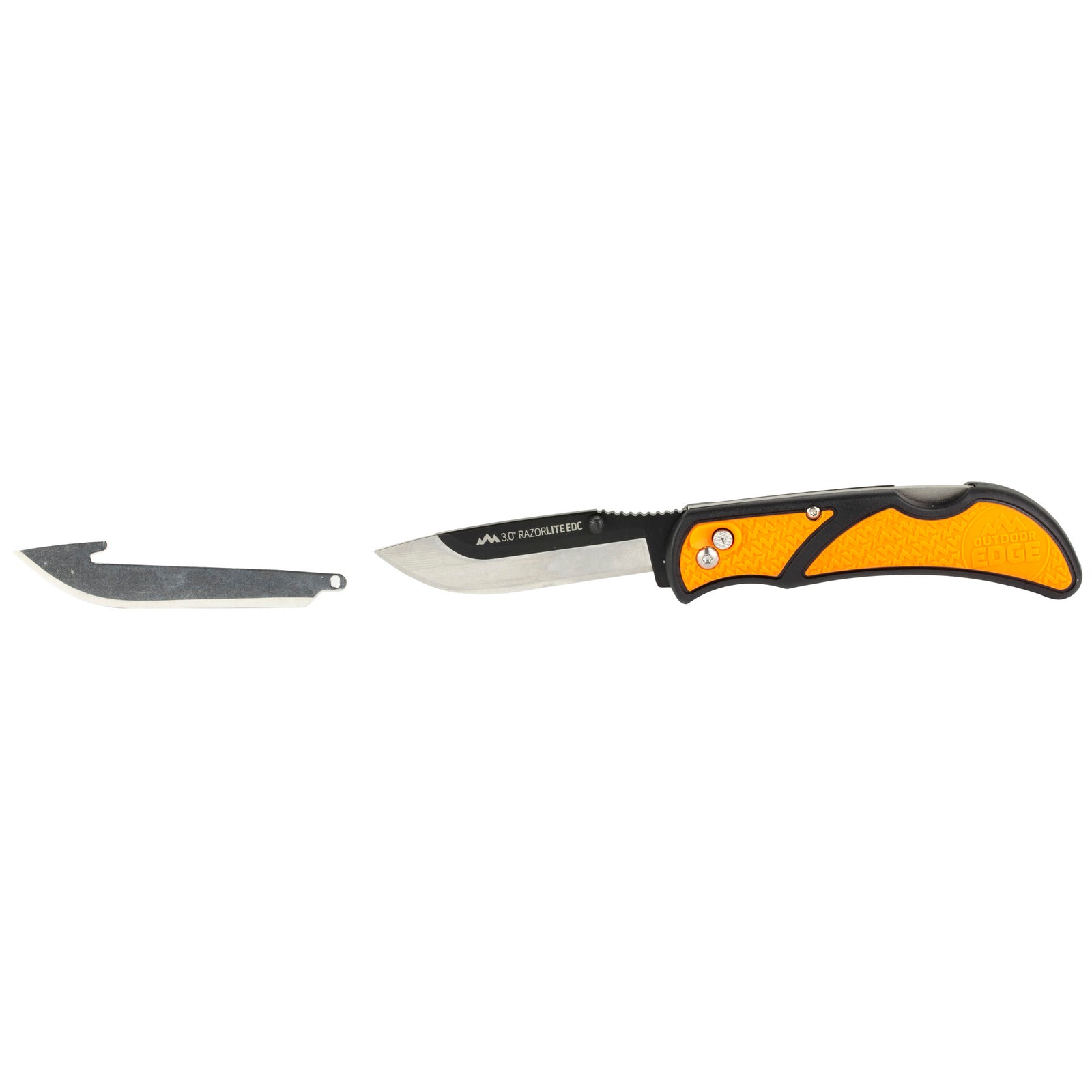 OD EDGE RAZOR-EDC LT 3" 4 BLDS ORG - American Ordnance