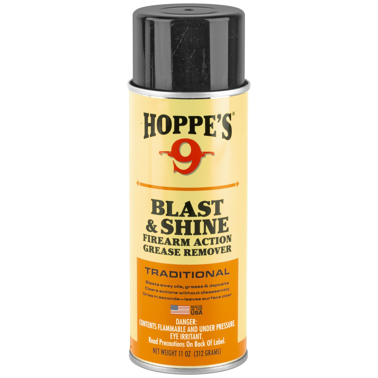 HOPPES #9 AEROSOL CLNR 11OZ - American Ordnance
