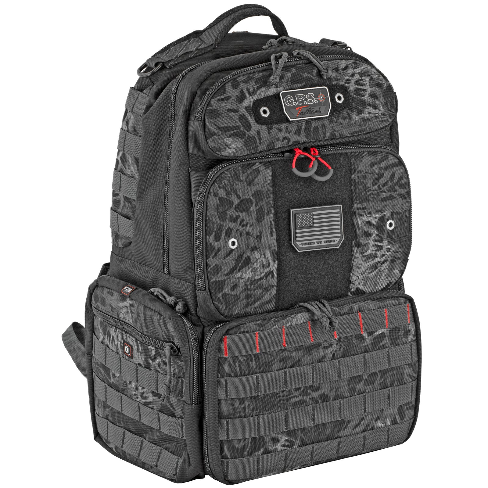 GPS TAC RANGE BACKPACK TALL BLACKOUT - American Ordnance