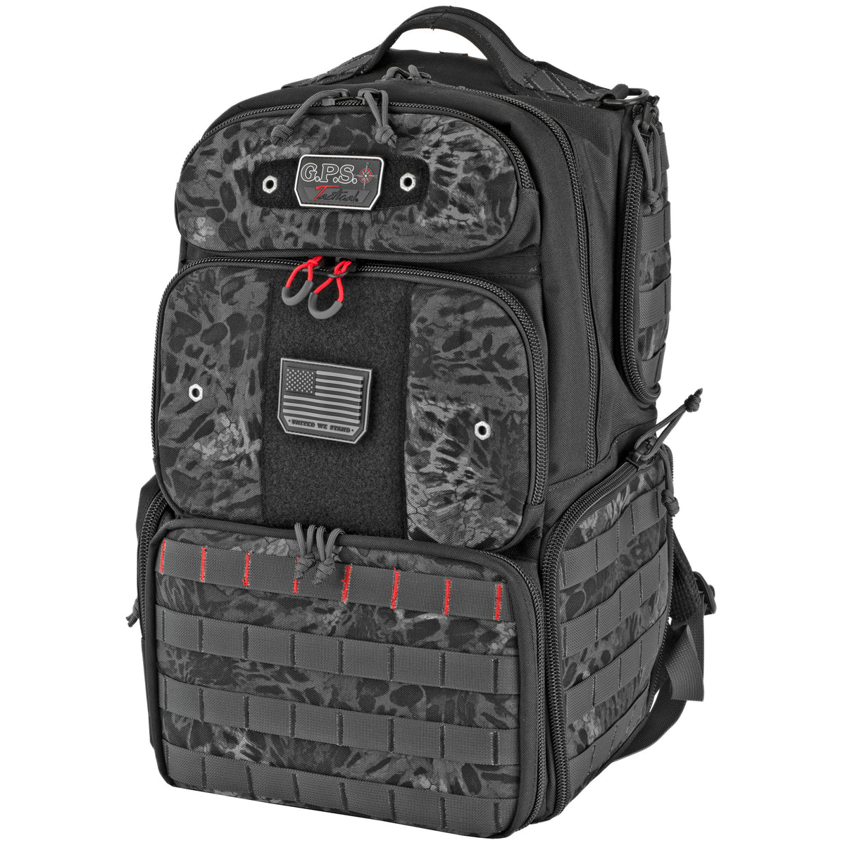 GPS TAC RANGE BACKPACK TALL BLACKOUT - American Ordnance