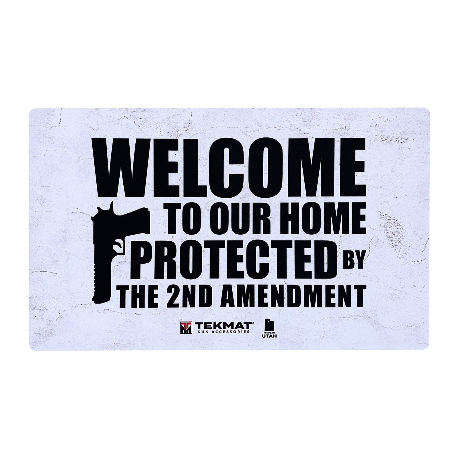 TEKMAT DOOR MAT 2ND AMENDMENT - American Ordnance