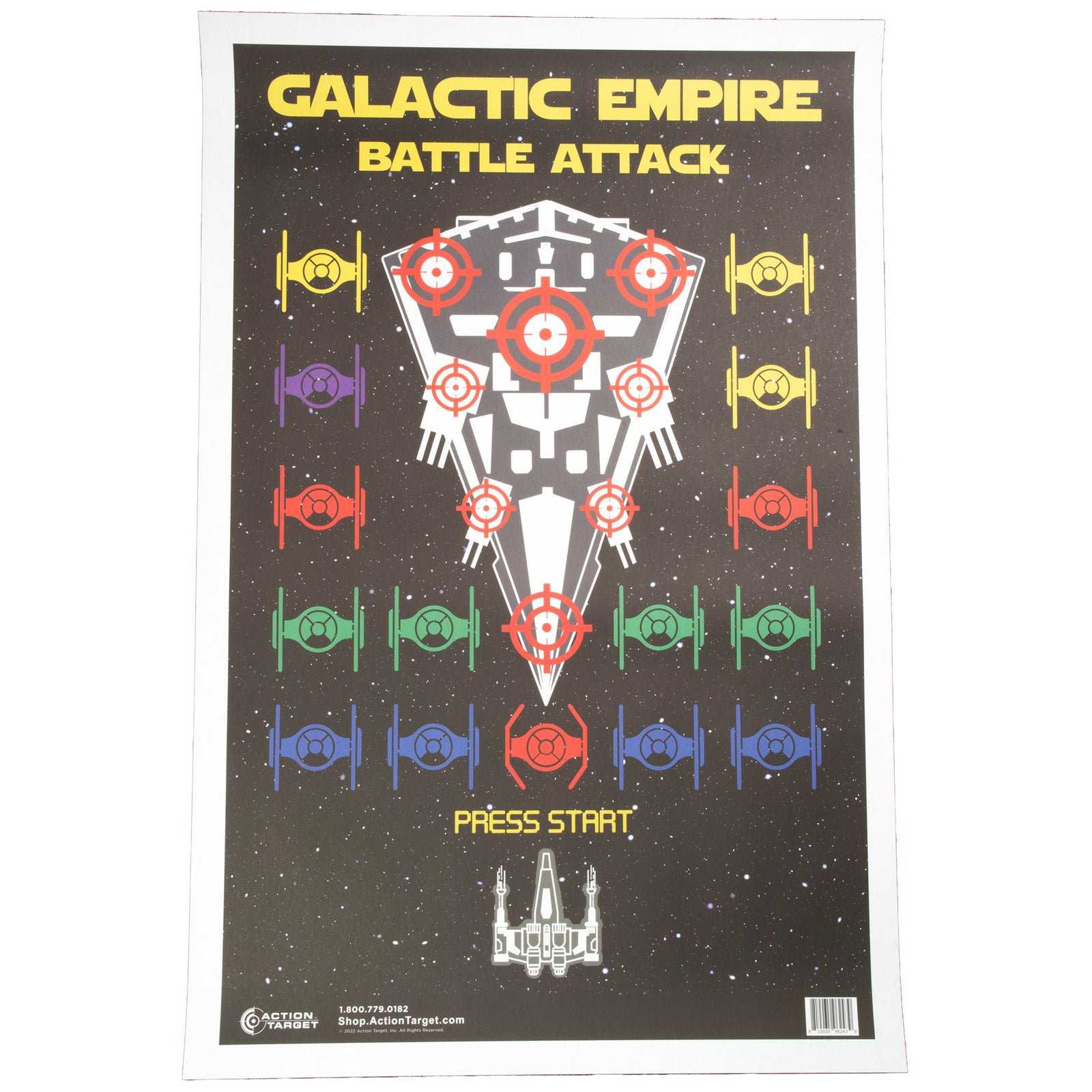 ACTION TGT GALACTIC EMPIRE 100PK - American Ordnance
