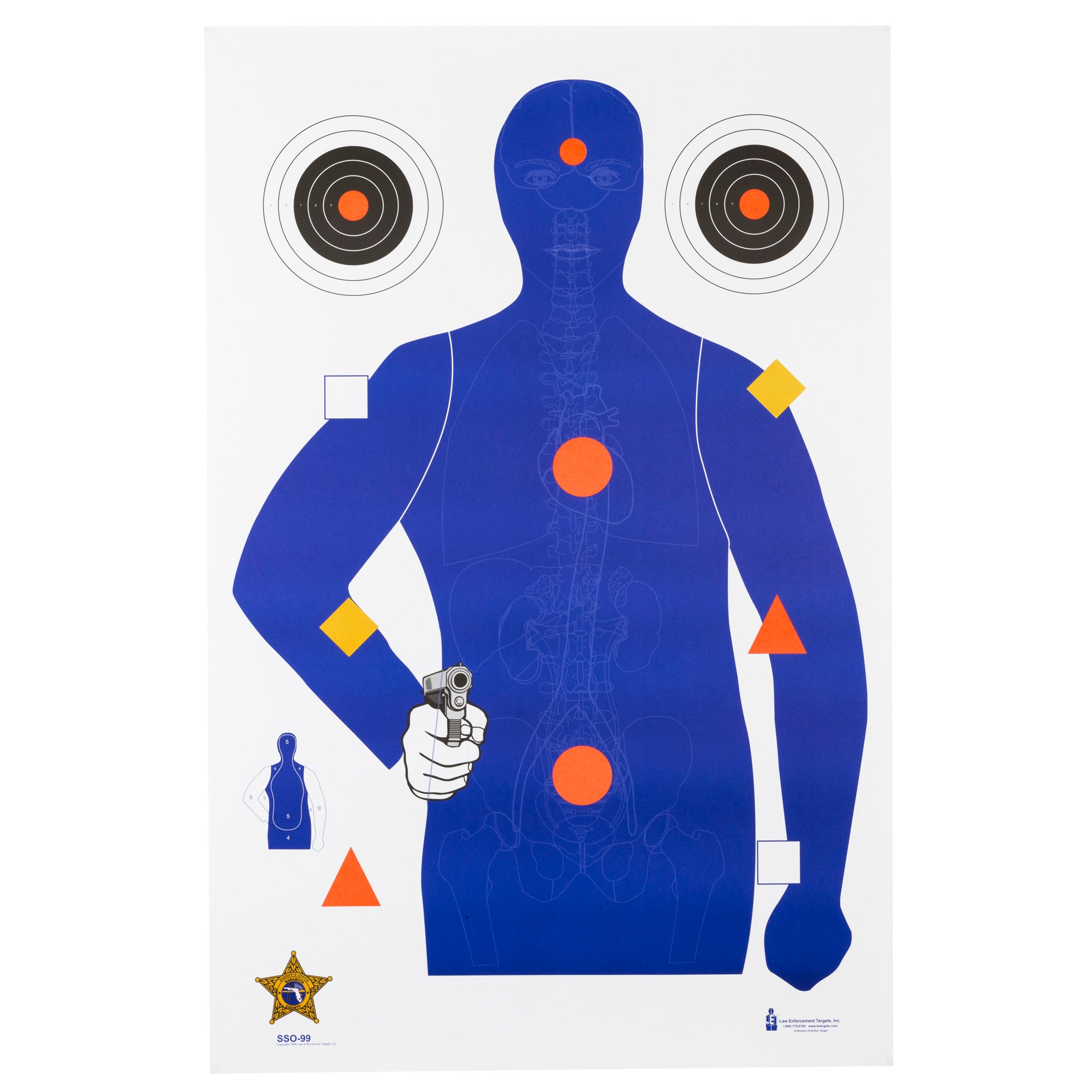 ACTION TGT SSO 99 100PK - American Ordnance