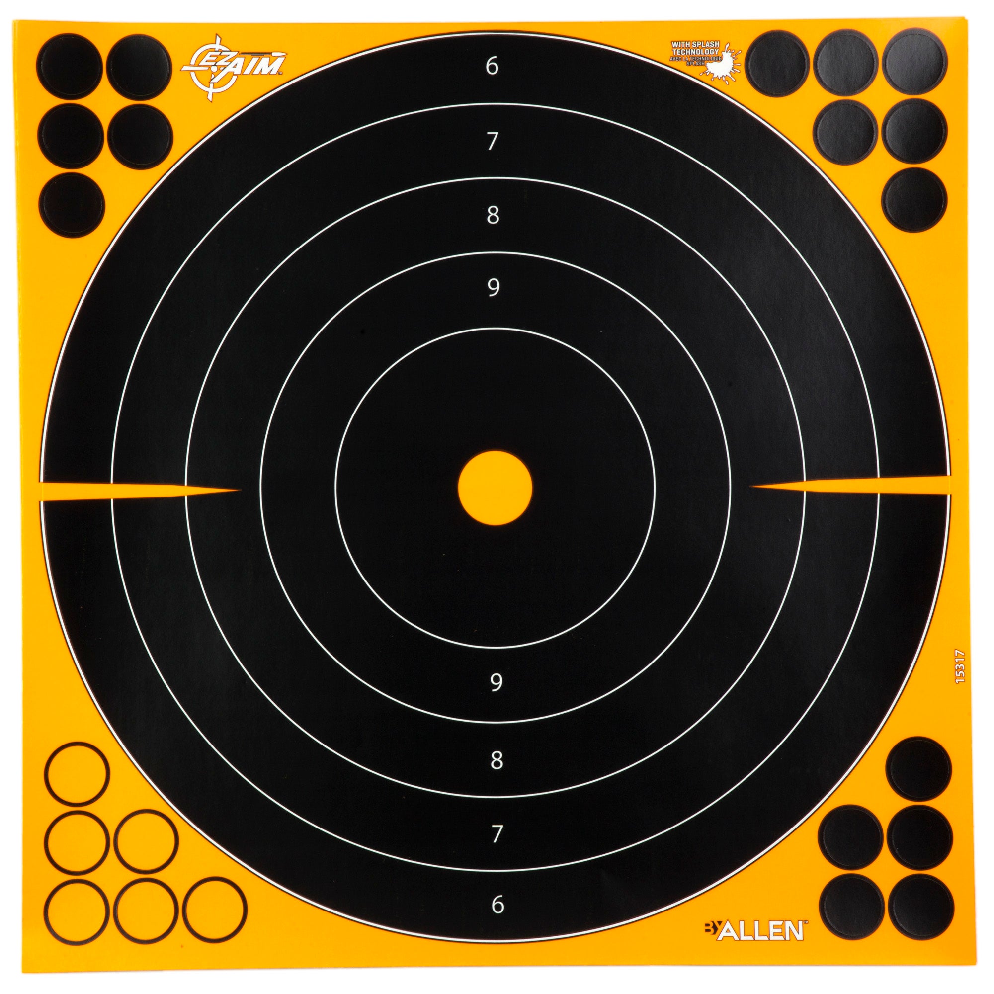 ALLEN EZ AIM SPLASH 12"BULLSEYE 10PK - American Ordnance