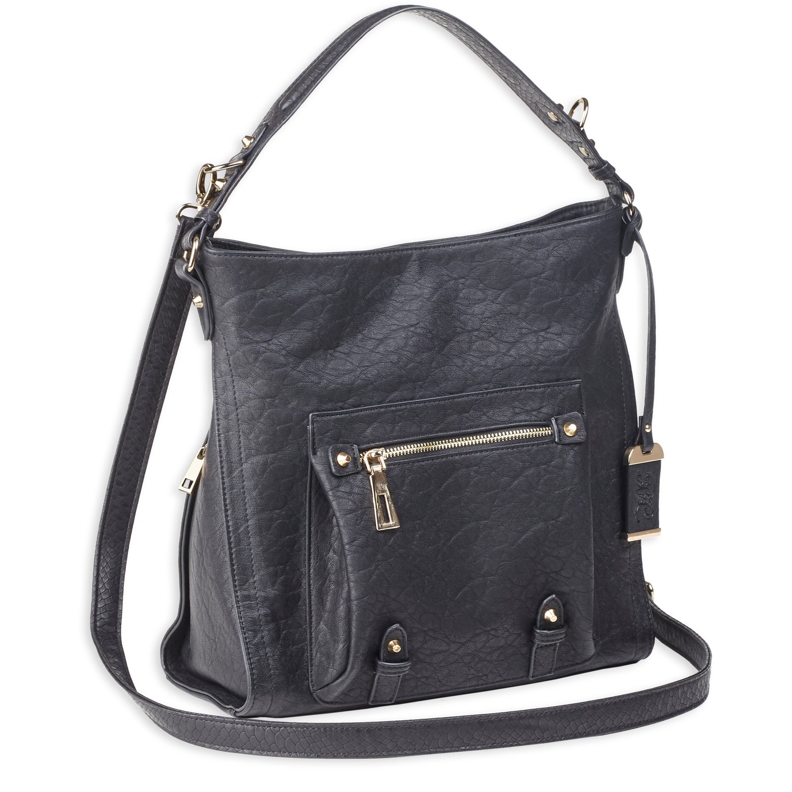 BULLDOG HOBO ANNA PURSE BLK - American Ordnance