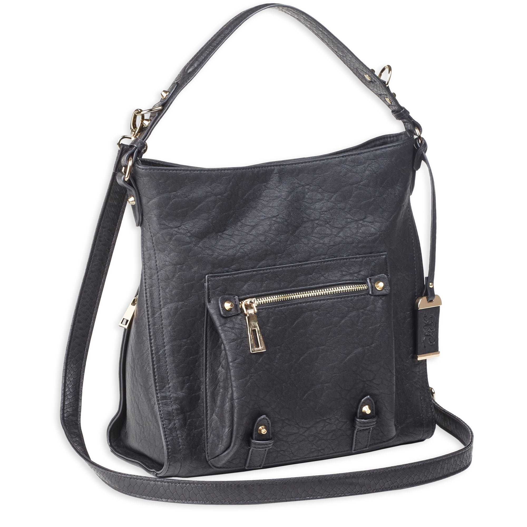 BULLDOG HOBO ANNA PURSE BLK - American Ordnance