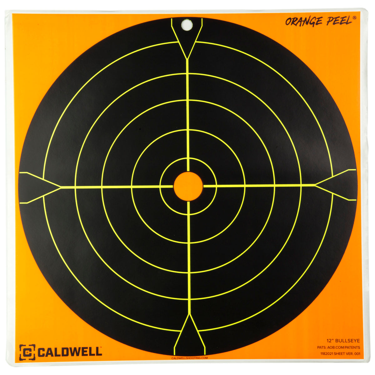 CALDWELL BULLSEYE TRGT 12&quot; 5PK - American Ordnance