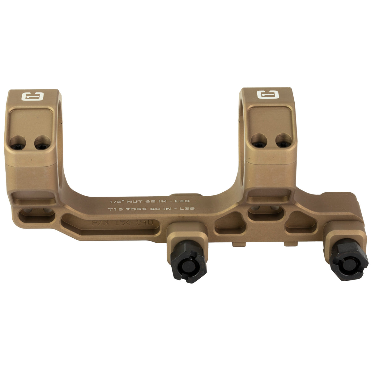 BADGER COM MOUNT 34MM 1.54&quot; TAN - American Ordnance