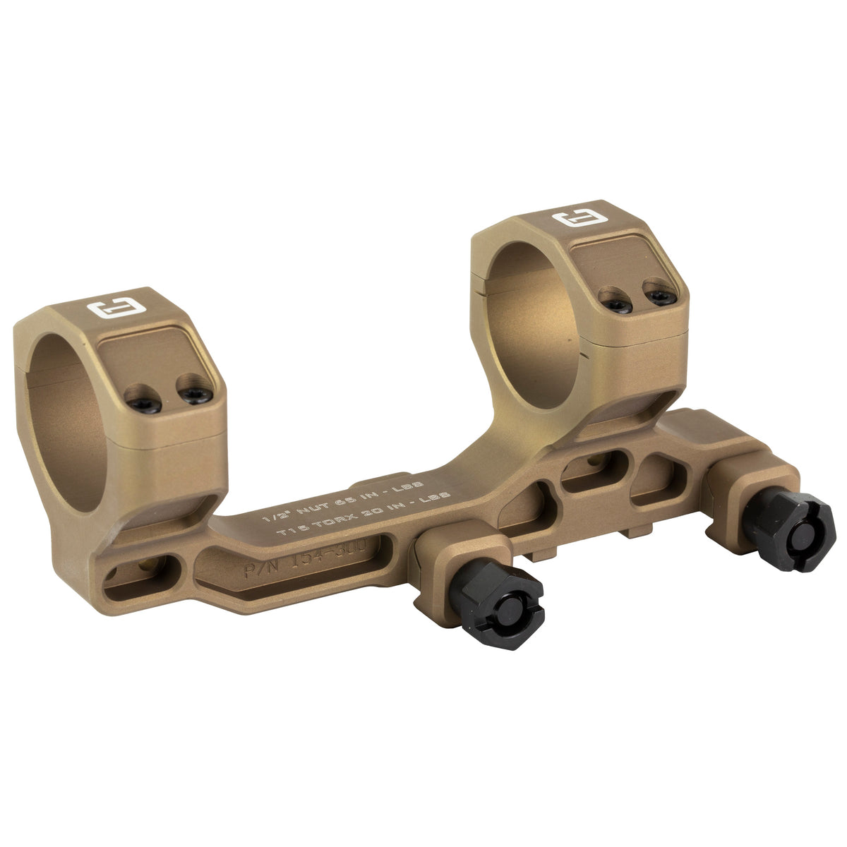 BADGER COM MOUNT 30MM 1.54&quot; TAN - American Ordnance