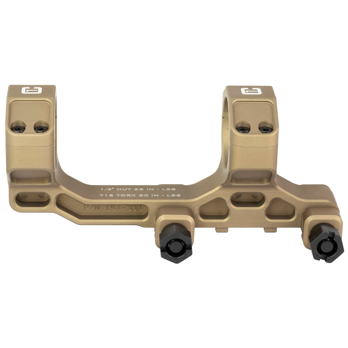 BADGER COM MOUNT 30MM 1.54&quot; TAN - American Ordnance
