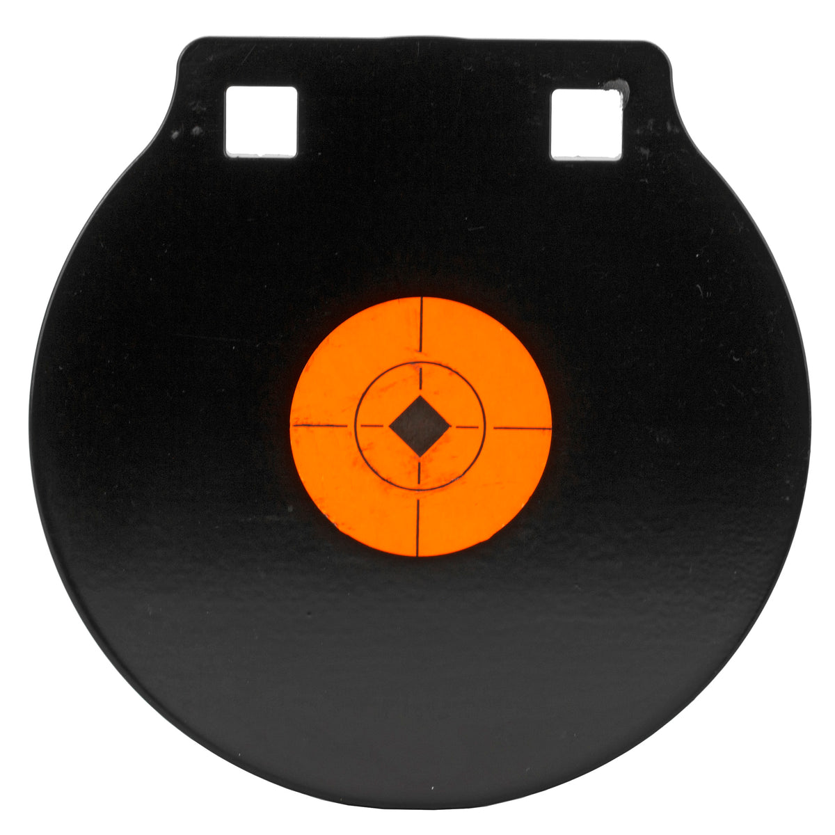 B/C 6&quot; GONG TWO HOLE 3/8&quot; AR500 STL