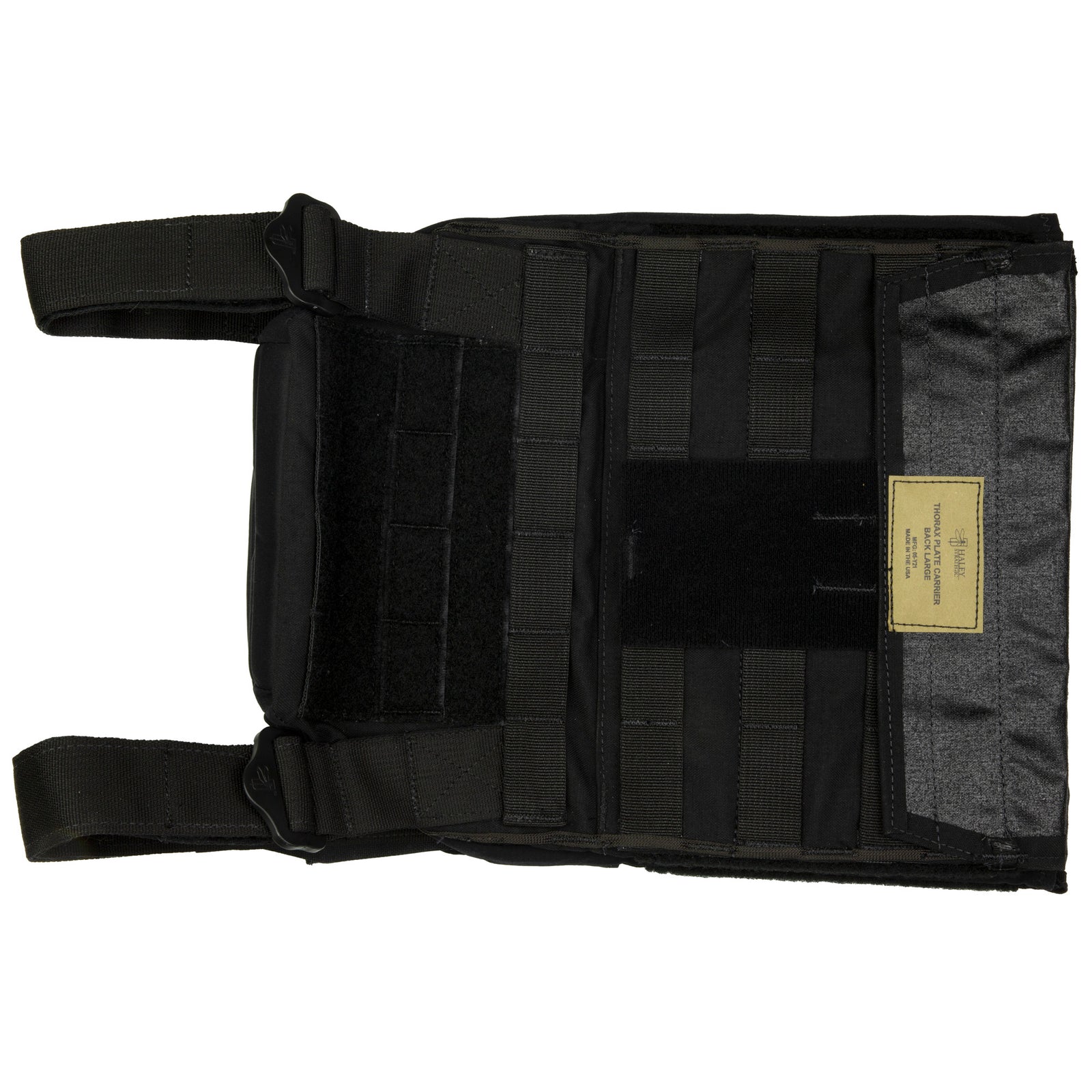 HSP THORAX PC PLATE BAGS LRG BLK - American Ordnance