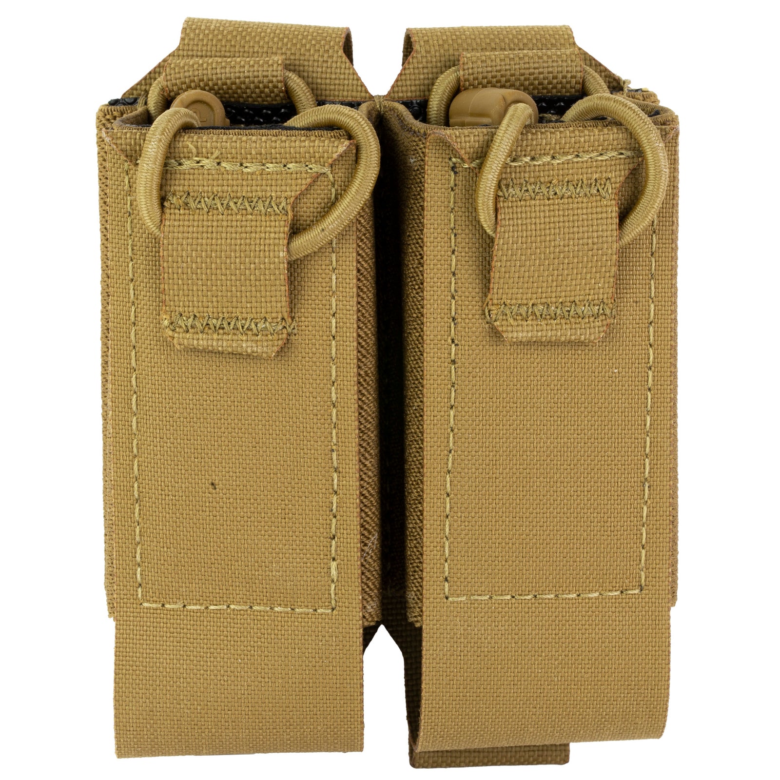 HSP DOUBLE PISTOL MAG POUCH COY - American Ordnance