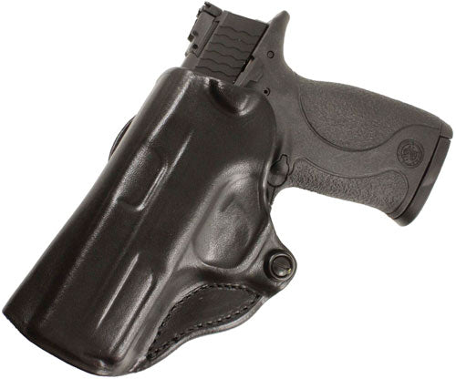 LH OWB LEATHER SIG P365 BLACK<DESANTIS MINI SCABBARD HOLSTER - American Ordnance