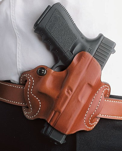 OWB RH LTHR FOR GLOCK 20/21 TNDESANTIS MINI SLIDE HOLSTER - American Ordnance
