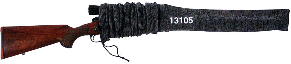 OVERSIZED SCOPED & NON-SCOPEDALLEN GUN SOCK 52" KNIT GRAY - American Ordnance