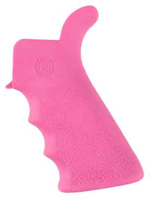 W/FINGER GROOVES PINKHOGUE AR-15 BEAVERTAIL GRIP - American Ordnance